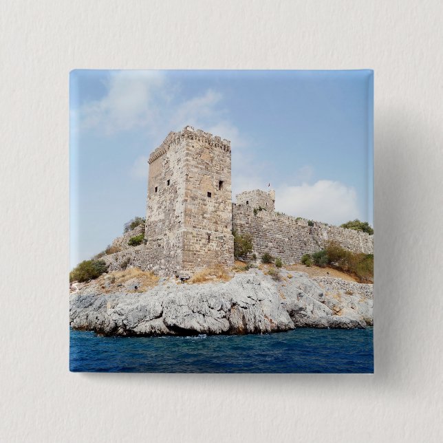 Burg St. Peter in Bodrum Button (Vorderseite)