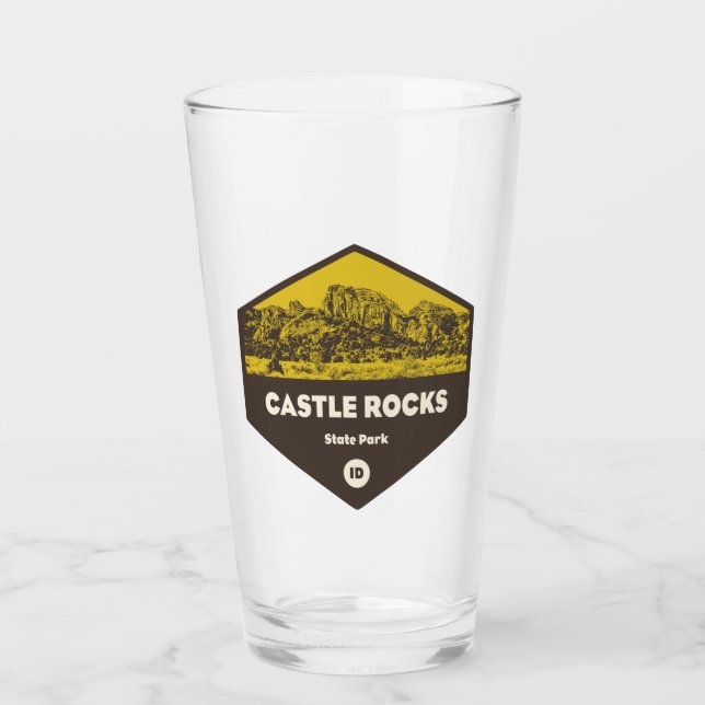 Burg Staat Park Idaho Glas (Vorderseite)