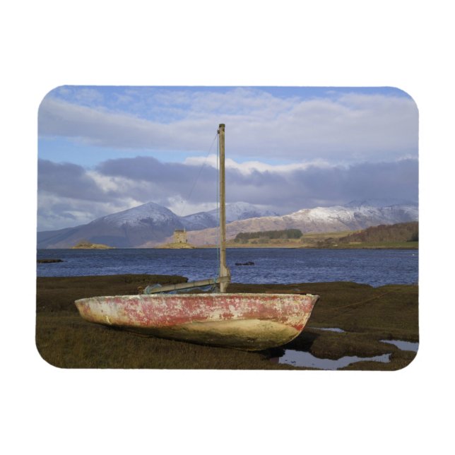 Burg Stalker mit dem Fischerboot in Magnet (Horizontal)