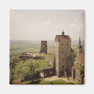 Burg Stolpen, Baujahr c.1100 Magnet