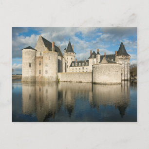 Burg Sully sur Loire Postkarte