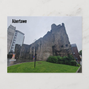Burg Swansea / Castell Abertawe Postkarte