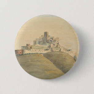 Burg Trencin in der westlichen Slowakei Button