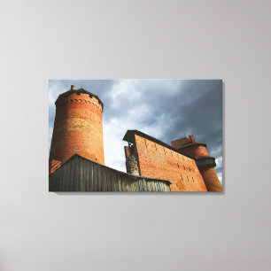 Burg Turaida, Sigulda, Lettland Leinwanddruck