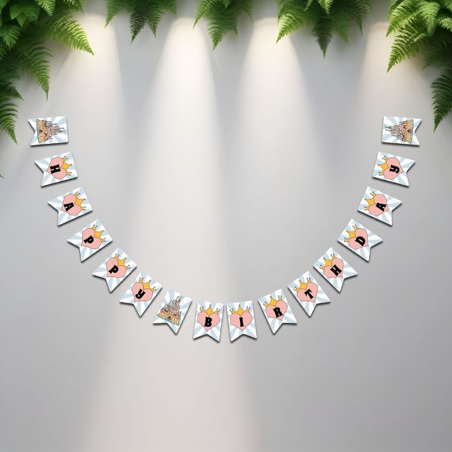 Burg und Herz Birthday Banner (Von Creator hochgeladen)