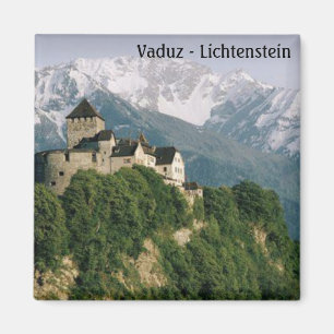 Burg Vaduz - Lichtenstein Magnet