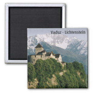Burg Vaduz - Lichtenstein Magnet