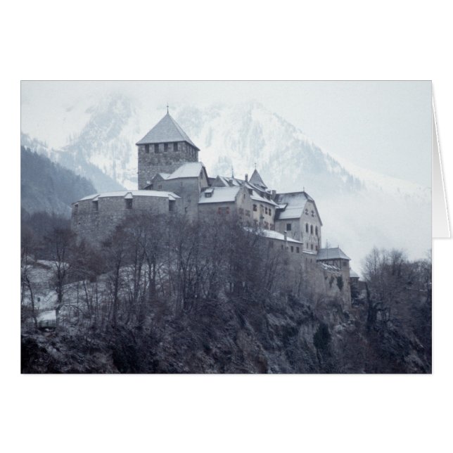 Burg Vaduz Liechtenstein (Vorderseite (Horizontal))