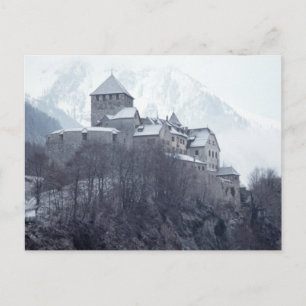Burg Vaduz Liechtenstein Postkarte