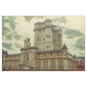 Burg Vincennes, Pariser Malerei Stoff