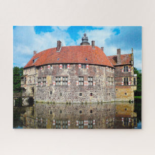 Burg Vischering Schloss Deutschland. Puzzle