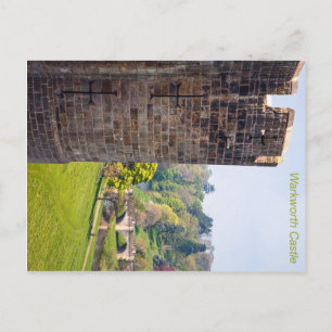 Burg Warkworth Postkarte
