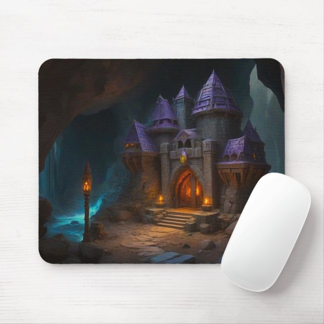Burg Zwarven der Schmiede Mousepad (Mit Mouse)