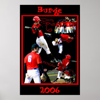 Burge Freshman Baseball Poster