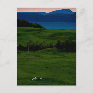 Burgen von Glengorm Postkarte
