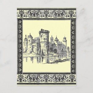 Burgen von Mitteleuropa Postkarte