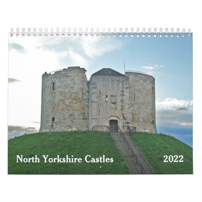 Burgen von North Yorkshire - 2020 Kalender (Titelbild)