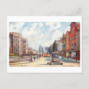 Burgen von Windsor Vintage Karte