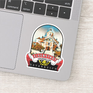 Burgenland Eisenstadt Österreich Souvenir Aufkleber