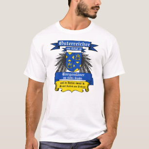 Burgenland Von Gottes Gnaden Wappen Österreich  T-Shirt