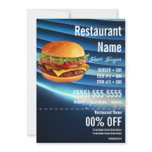 Burger 12x18 Flyer
