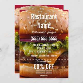 Burger-12x18-Flyer Einladung