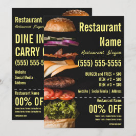 Burger-12x18-Flyer Einladung