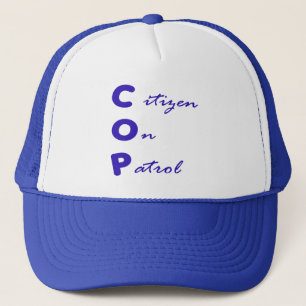Bürger auf Patrol Trucker Hat Truckerkappe