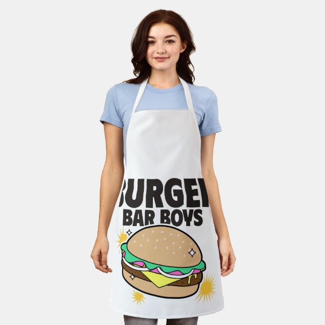 Burger Bar Boys Schürze (Getragen)