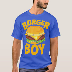 Burger Boy Lieben Cheeseburger und Hamburger T-Shirt