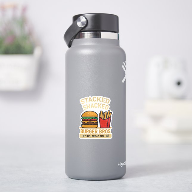 Burger Bros Aufkleber (HydroFlask)
