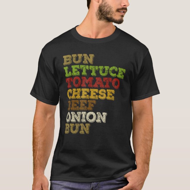 Burger Day Cheeseburger Hamburger Beef Anatomy T-Shirt (Vorderseite)