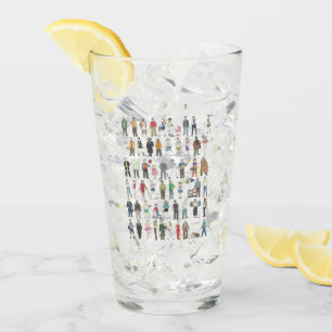 Bürger der Nachbarschaft des NYC New York City Glas