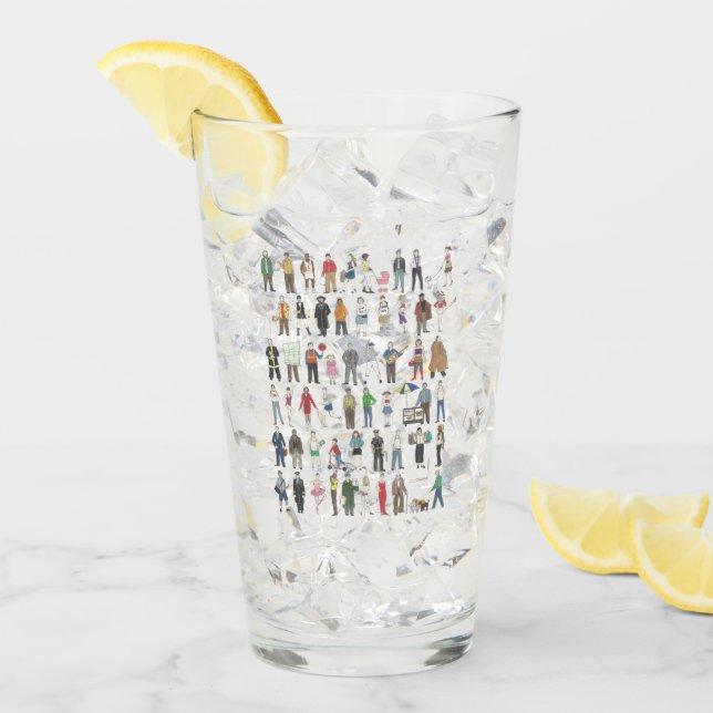 Bürger der Nachbarschaft des NYC New York City Glas (Vorderseite Ice)