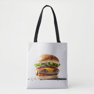 "Burger Design PNG mit weißem Hintergrund für den 
