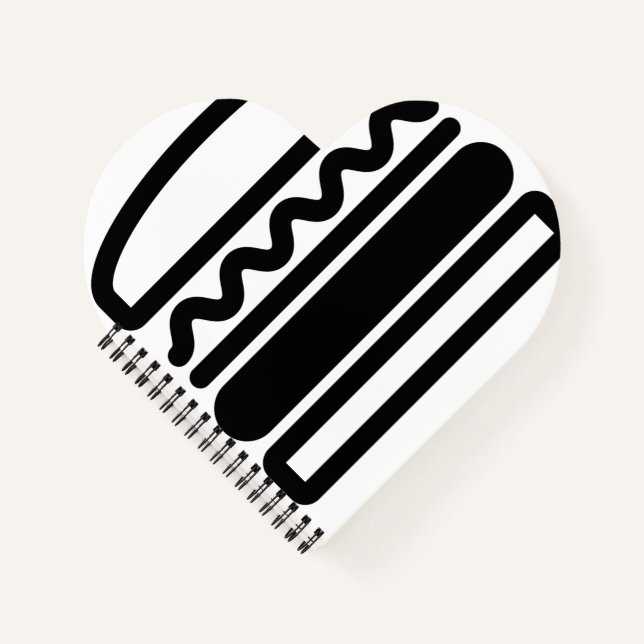 Burger Dreams Notizbuch (Vorderseite)