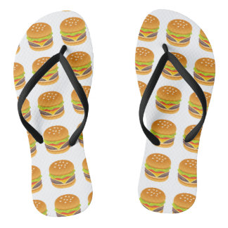 Burger Dreh Flop Flip Flops
