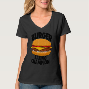 Burger Eating Champion Burger T-Shirts Feinschmeck