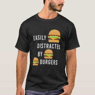 Burger Eating Ironic Zitat Hamburger Koch T-Shirt