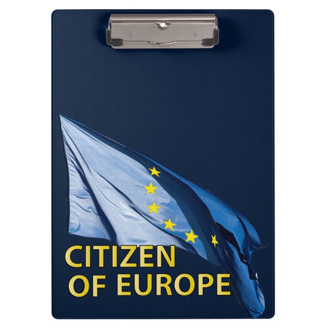 Bürger Europas Klemmbrett (Vorderseite)
