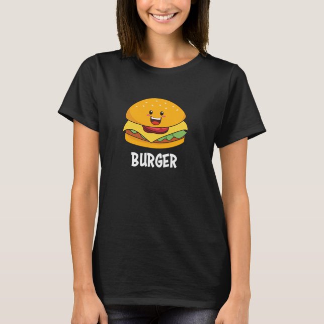 Burger & Fries Matching Couple Halloween Beste Fri T-Shirt (Vorderseite)