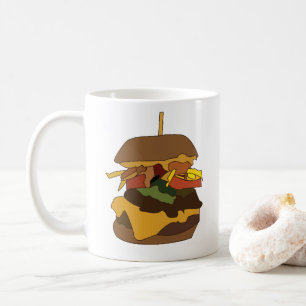 Burger Hamburger Burger Kaffeetasse