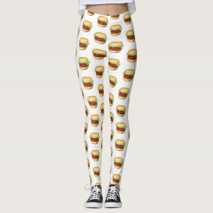 Burger-Hosen Leggings