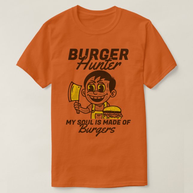 Burger Hunter T-Shirt (Design vorne)