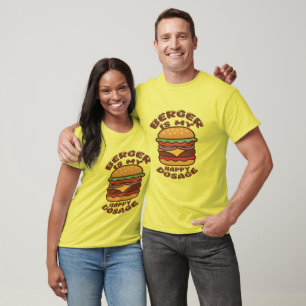 Burger ist mein Vintages Zitat T-Shirt