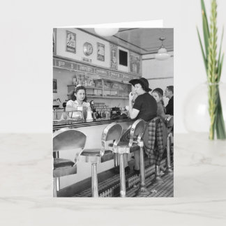 Burger Joint der 40er Jahre Karte