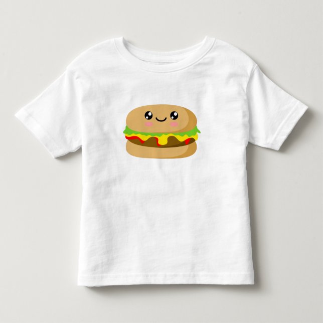Burger Kleinkind T-shirt (Vorderseite)