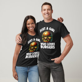 Burger Kunst für Mädchen Hamburger T-Shirt