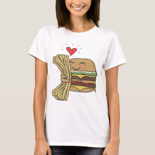 Burger-Liebe-Fischrogen T-Shirt