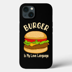 Burger-Liebes-Sprache Case-Mate iPhone Hülle